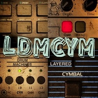 Layered Drum Machine Cymbals